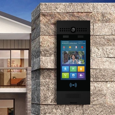 SIP Android Door Phone with Facial Recognition Black