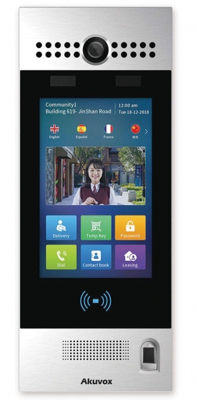 SIP Android Door Phone with Facial Recognition