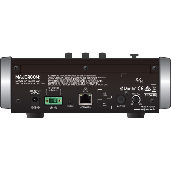 P-Evamatrix Dante PA/VA Controller - EN54-16