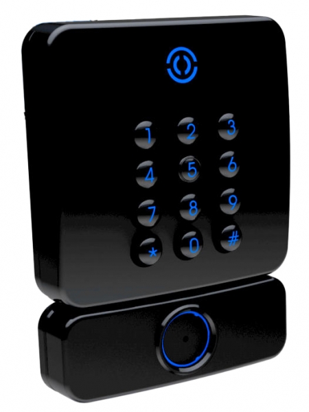 Dual Function QR Code and RFID and Illuminated Keypad - MIFARE DESFire / 125kHz