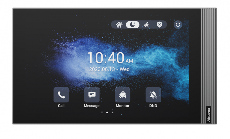 2 Wire, 7" IP Indoor Touchscreen Answering Panel with WiFi - Linux