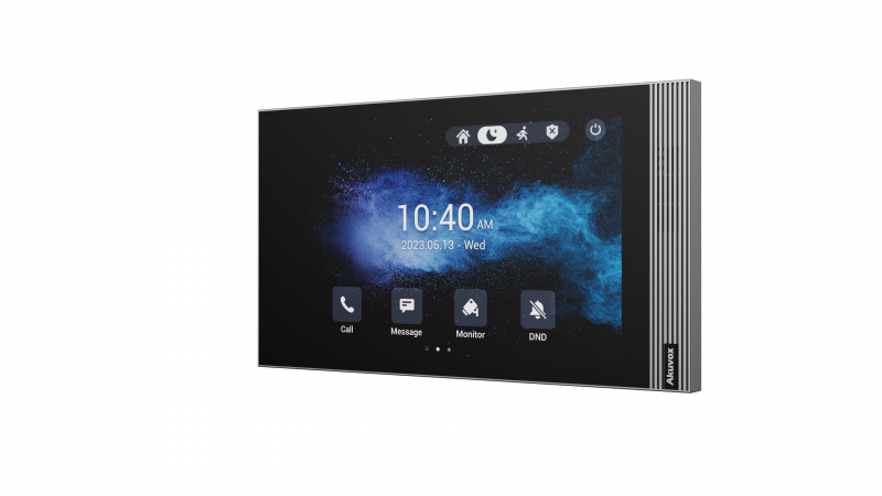 8" IP Indoor Touchscreen Answering Panel with WiFi & Bluetooth