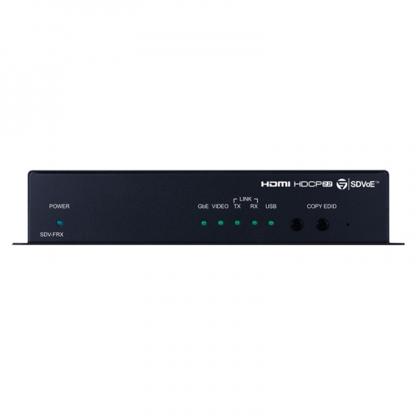 SDVoE 18 Gbps HDMI over fibre receiver extender