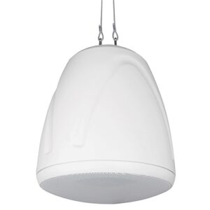 80W 8ohm /  32W 100v Suspended Pendant Speaker, White