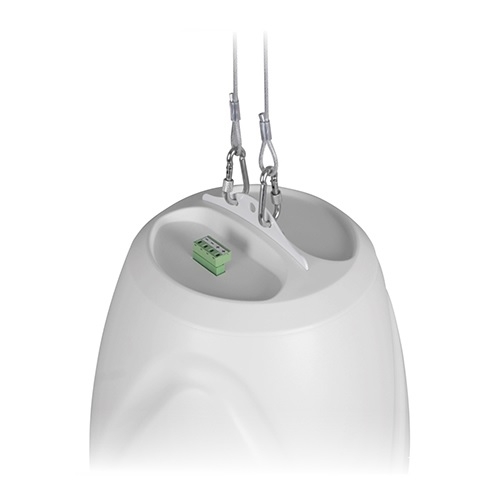 80W 8ohm /  32W 100v Suspended Pendant Speaker, White