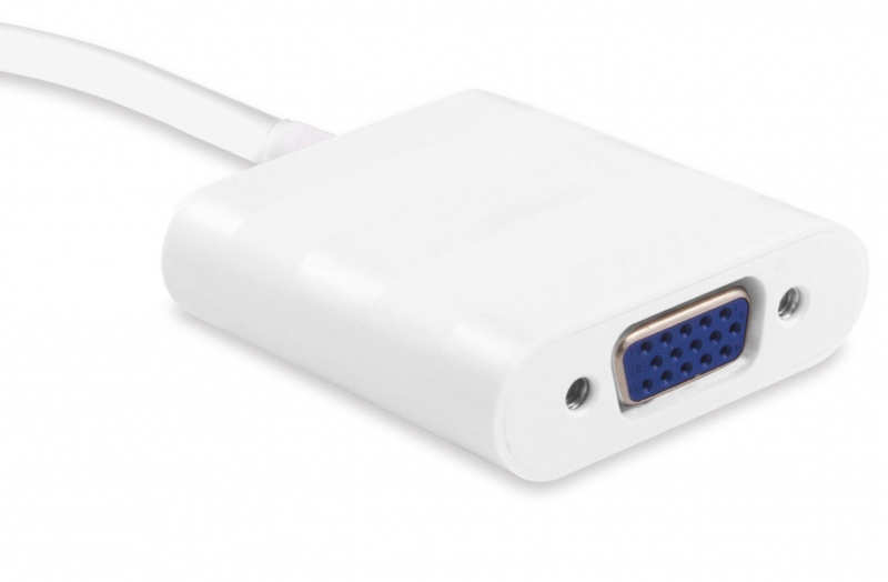 VGA FEMALE - TYPE C MALE SUPPORTS 1080P