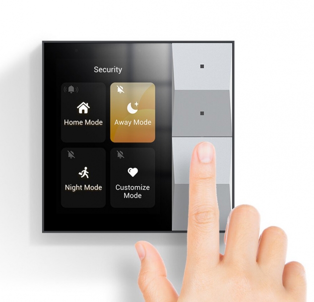 3.27” Touch screen Center Panel with Screen and Button
