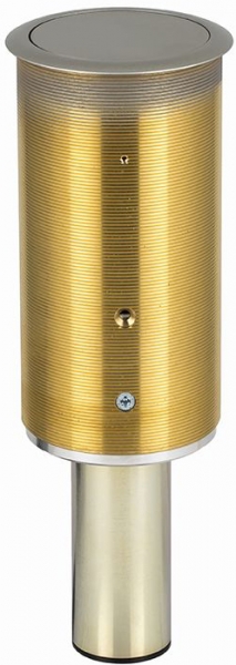 Motorised Retractable Through Table Boundary Microphone, Nickel