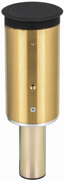 Motorised Retractable Through Table Boundary Microphone, Black