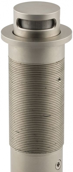 FLUSH MOTORISED THROUGH DESK SATIN NICKL