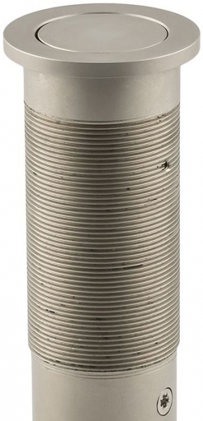 FLUSH MOTORISED THROUGH DESK SATIN NICKL