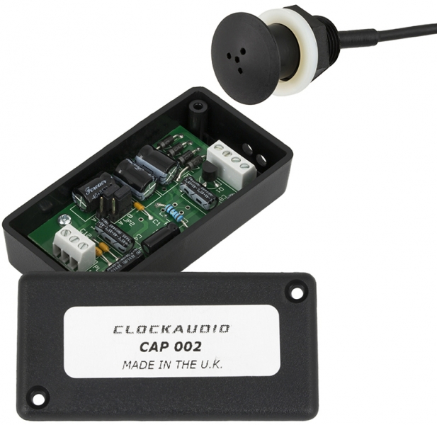 BUTTON OMNI-DI MIC C/W LINE LEVEL PREAMP