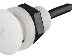 Ceiling-mount omni Microphone, White, incl. Line Level Pre-amp