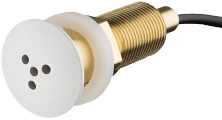 Ceiling-mount omni Microphone, White, incl. CPPW01RF PPA