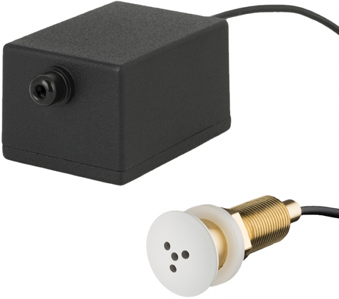 Ceiling-mount omni Microphone, White, incl. CPPW01RF PPA