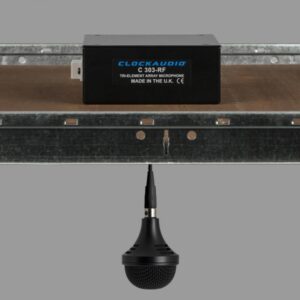 Tri-element Ceiling Microphone Array - Black