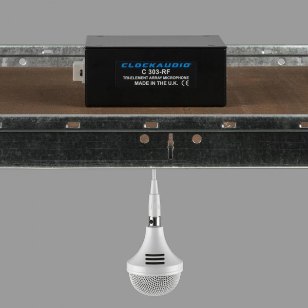 TRI-ELEMENT ARRAY HANGING MICROPHONE