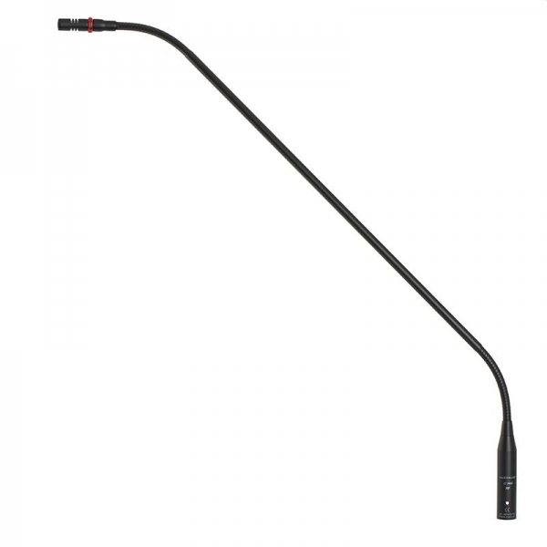 700mm Semi-Rigid Microphone, LED Halo, XLR-PPA, On/Off Switch, Black