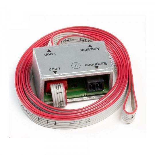 Induction Loop Amplifer for small room, incl. PSU & 2 stickers