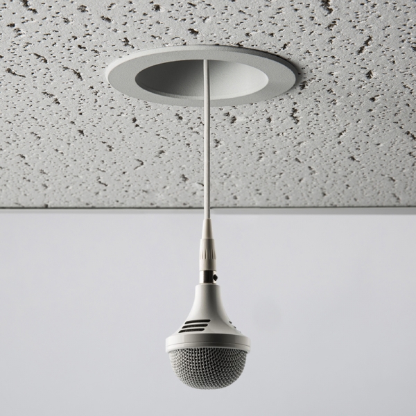 TRI-ELEMENT ARRAY HANGING MICROPHONE