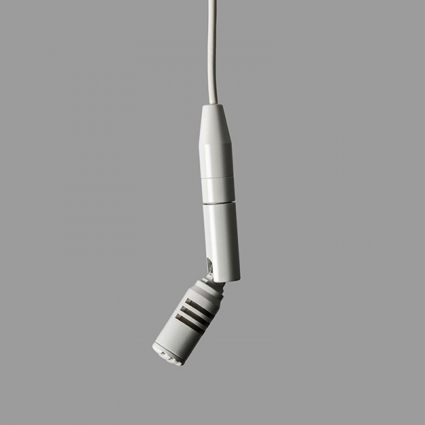 RETRACTA MOTORISED CEILING MIC SLAVE WHT