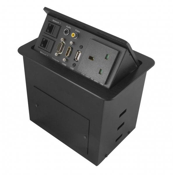 PROLINE DISCRETE DESKMOUNT M/MEDIA O/LET