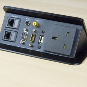 PROLINE DISCRETE DESKMOUNT M/MEDIA O/LET