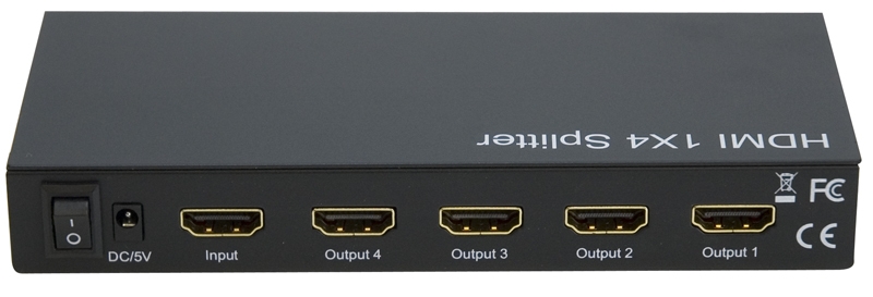 1-TO-4 HDMI 1.3 SPLITTER (1080P)