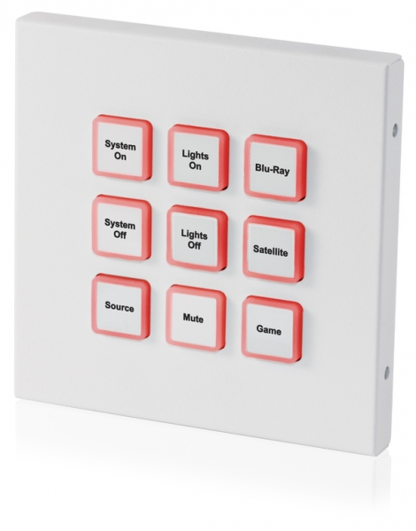 9 Button Control Keypad - IP & Relay (1-gang)