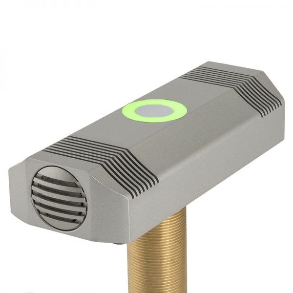 2 Element Boundary Layer Microphone with programmable RGB LED Touch Switch. Nickel
