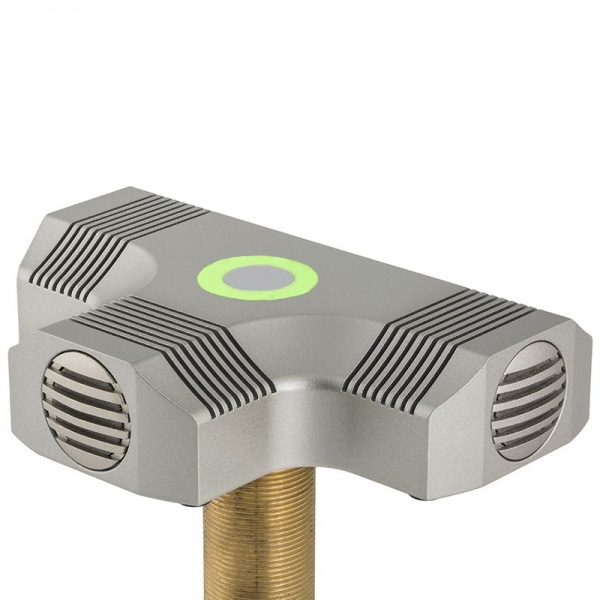 3 Element Boundary Layer Microphone with programmable RGB LED Touch Switch. Nickel