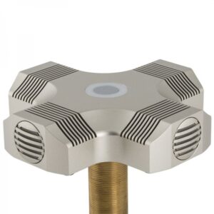 4 Element Boundary Layer Microphone with programmable RGB LED Touch Switch. Nickel