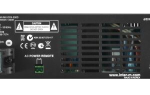 2x 300W 100V POWER AMPLIFIER 2U