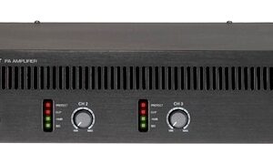 3x 300W 100V POWER AMPLIFIER 2U