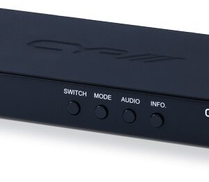 2 Way HDMI Switch with Integrated Multiview
