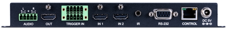 2 Way HDMI Switch with Integrated Multiview