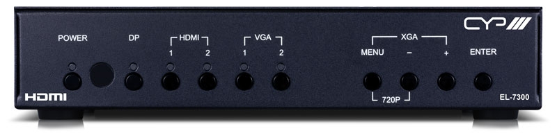 HDMI / VGA / Display Port Presentation Switch and Scaler