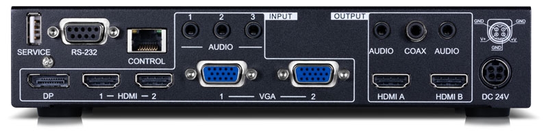 HDMI / VGA / Display Port Presentation Switch and Scaler