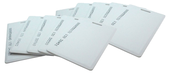 Pack of 10 RFID Cards for the GDS3710