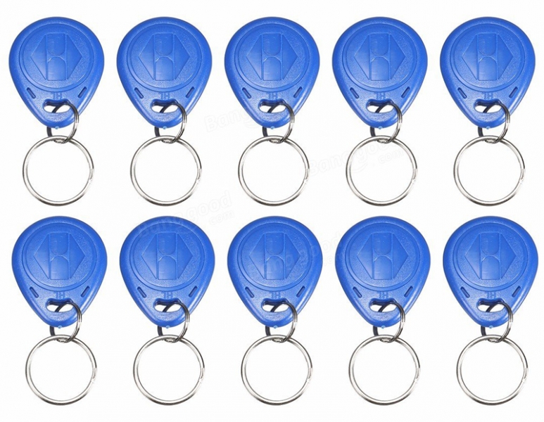 Pack of 10 RFID Fobs for the GDS3710