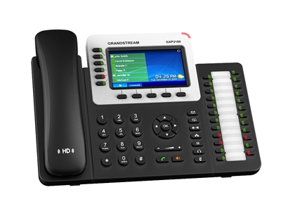 Grandstream enterprise-grade 6-line VoIP Telephone with colour screen