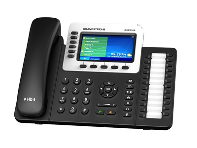 Grandstream enterprise-grade 6-line VoIP Telephone with colour screen