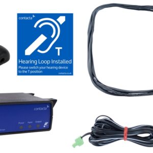 Under Counter Induction Loop Kit with Mini Boundary Microphone