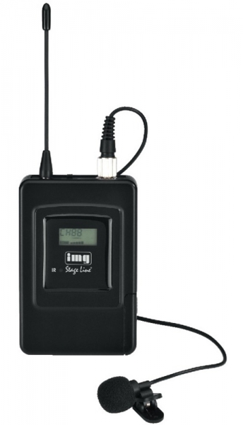 UHF Multifrequency Tie-clip Microphone