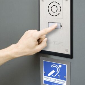 Door Entry Loop Amp & Sign with Mounting Box