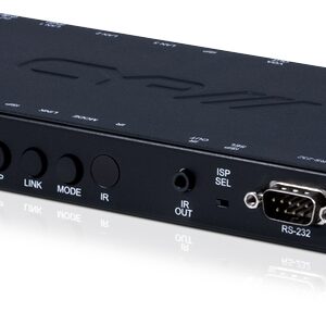 HDMI or VGA over IP Receiver with USB support (4K, HDCP2.2, PoE)