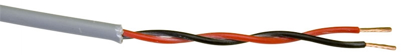 100M 2X 1.00MM LOUDSPEAKER CABLE GREY