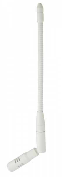 Suspended Semi Rigid Cardioid Microphone, White