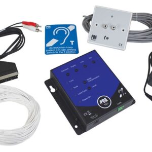 Domestic Induction Loop Kit 50m2 (Amp, Scart, APL plate, loop cable)