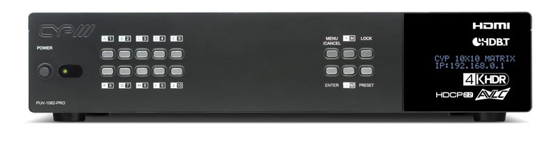 10x10 HDMI HDBASE MATRIX WITH AUDIO
